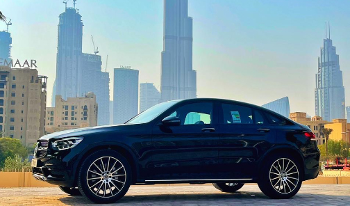 Rent Mercedes-Benz Glc BLACK 2021 in Dubai , UAE 