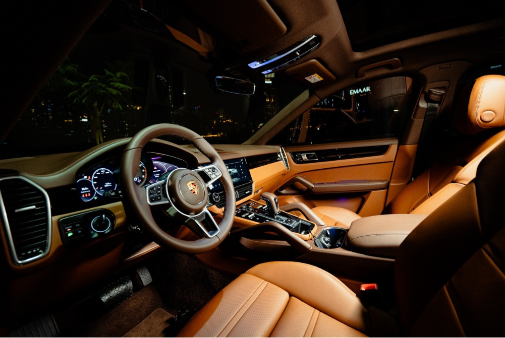 Rent Porsche Cayenne BLACK 2022 in Dubai , UAE 