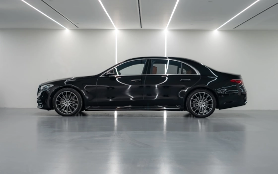 Rent Mercedes-Benz S-class BLACK 2021 in Dubai , UAE 
