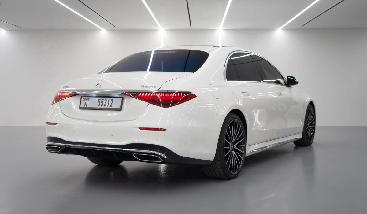Rent Mercedes-Benz S-class WHITE 2022 in Dubai , UAE 