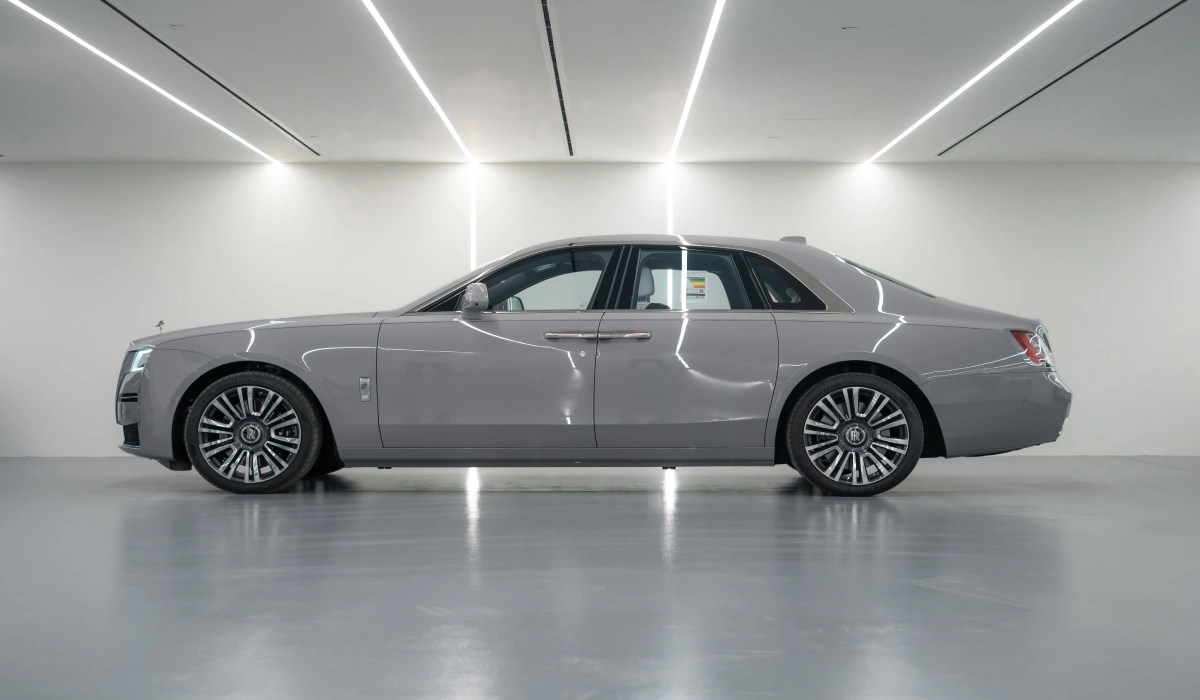 Rent Rolls-Royce Ghost BEIGE 2022 in Dubai , UAE 