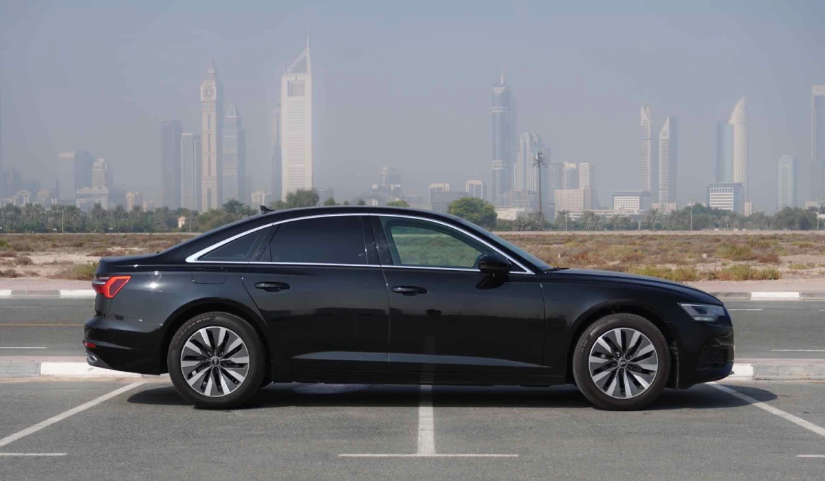 Rent Audi A6 BLACK 2022 in Dubai , UAE 