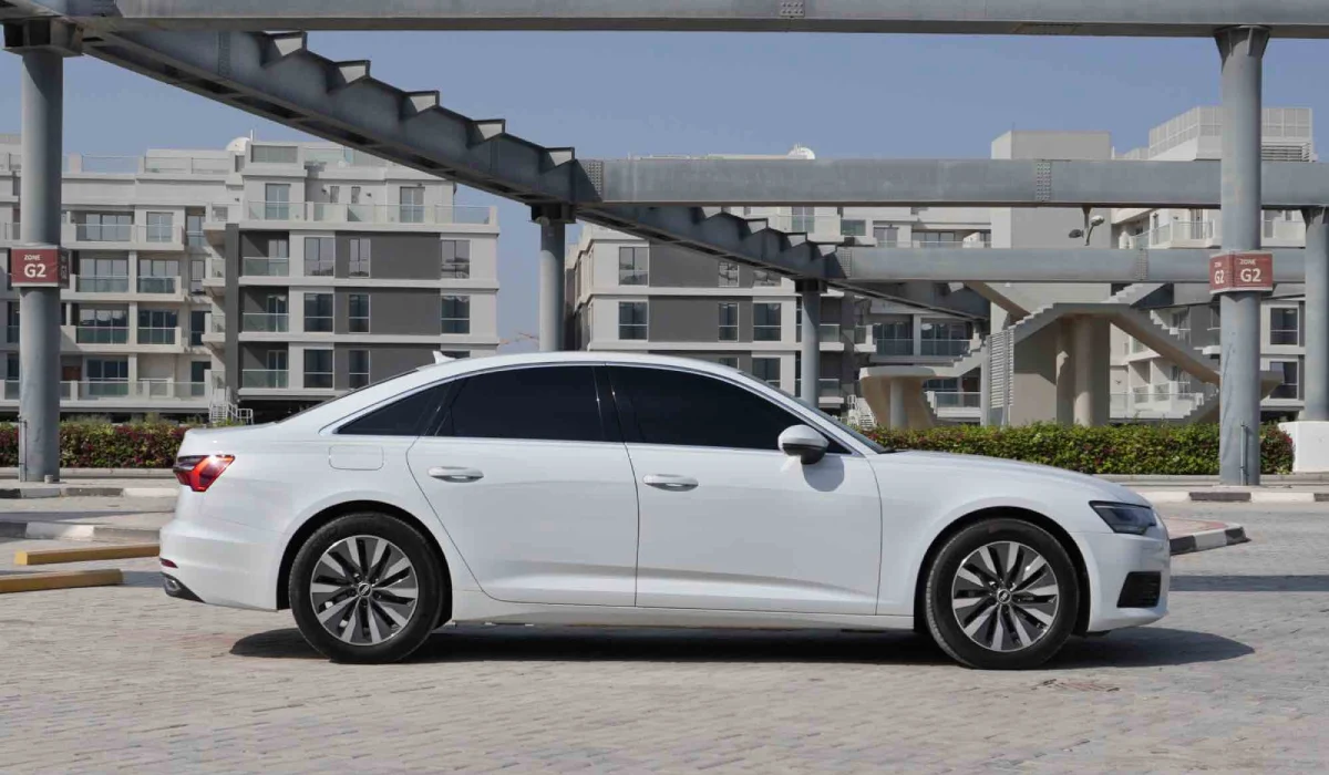 Rent Audi A6 WHITE 2022 in Dubai , UAE 