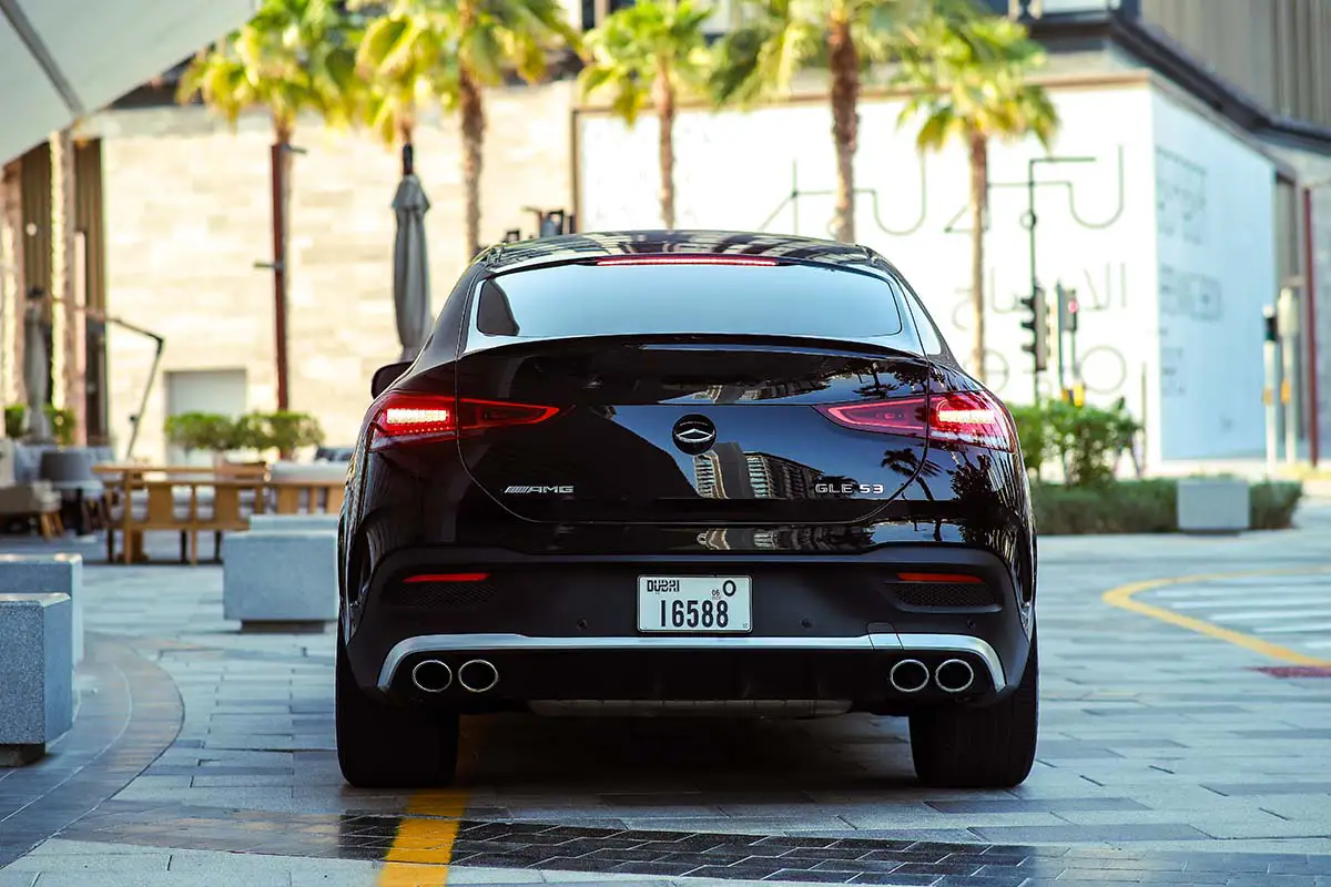 Rent Mercedes-Benz Gle BLACK 2022 in Dubai , UAE 