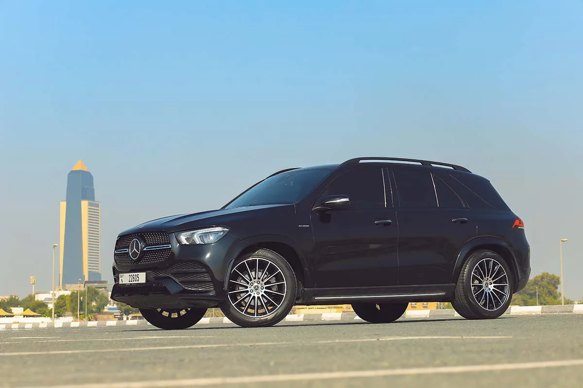 Rent Mercedes-Benz Gle BLACK 2022 in Dubai , UAE 