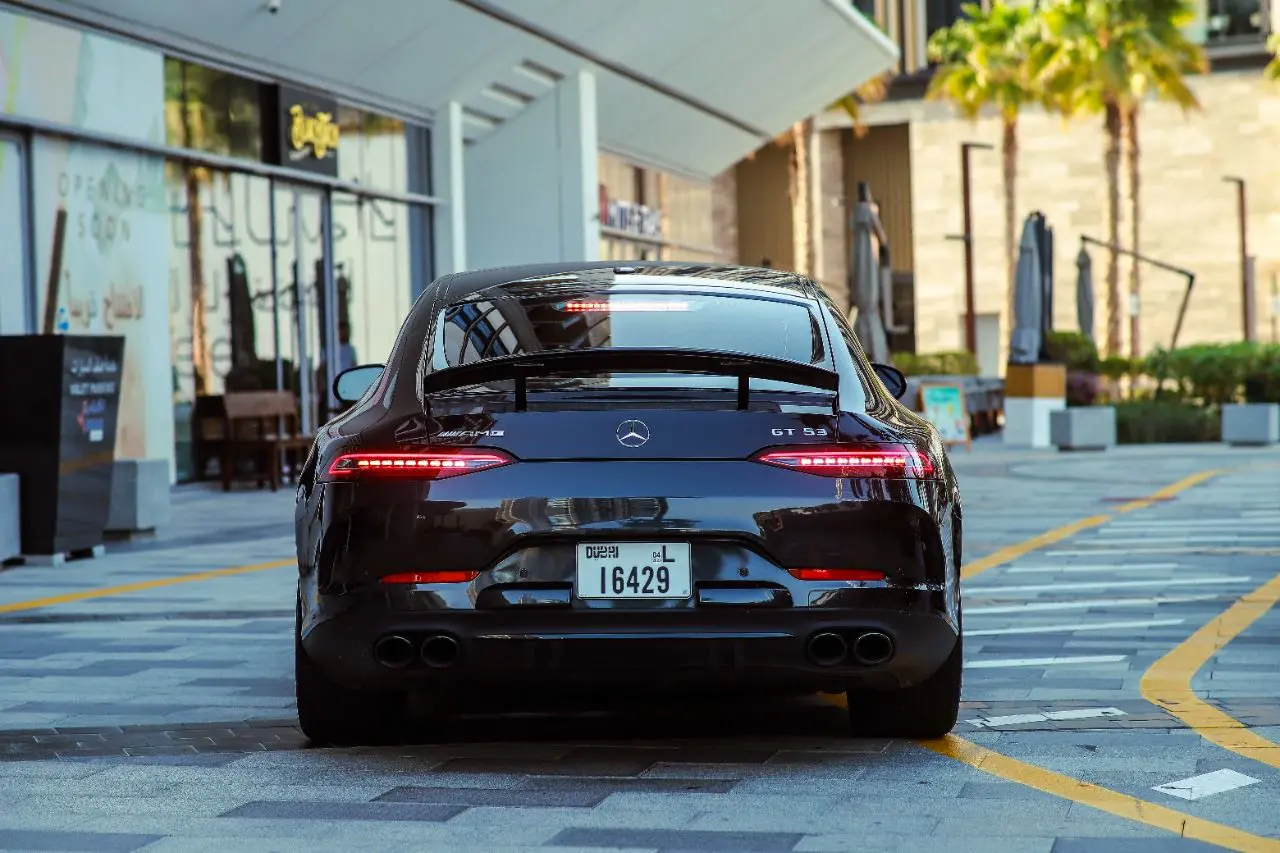 Rent Mercedes-Benz Gt BLACK 2022 in Dubai , UAE 