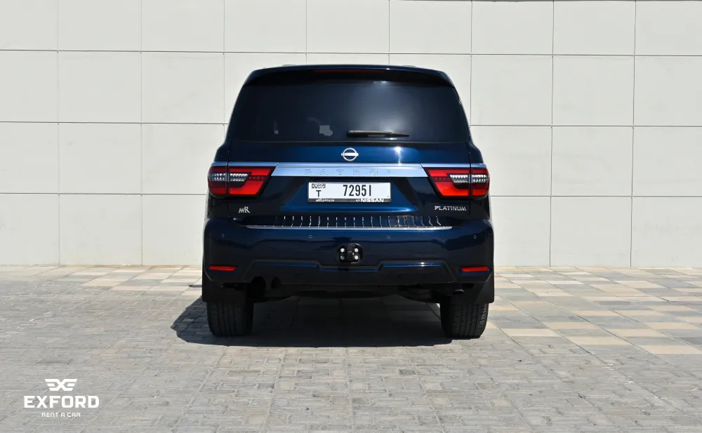 Rent Nissan Patrol BLUE 2022 in Dubai , UAE 
