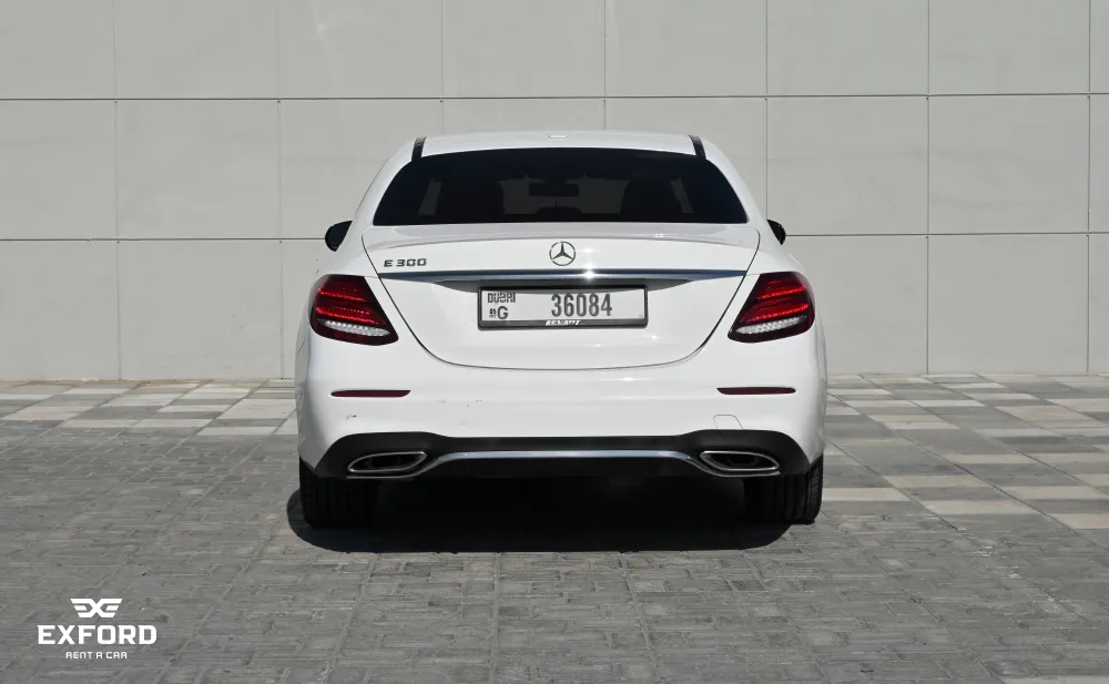 Rent Mercedes-Benz E-class WHITE 2021 in Dubai , UAE 