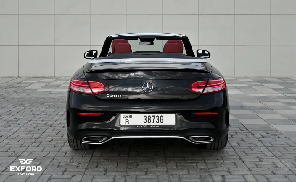 Rent Mercedes-Benz C-class BLACK 2023 in Dubai , UAE 