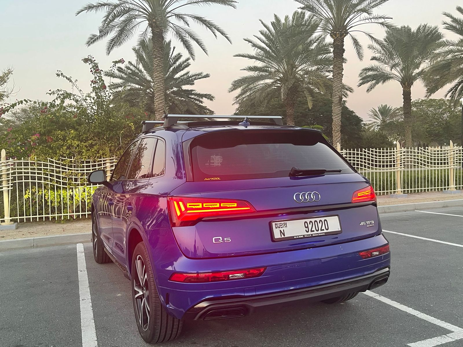 Rent Audi Q5 BLUE 2022 in Dubai , UAE 