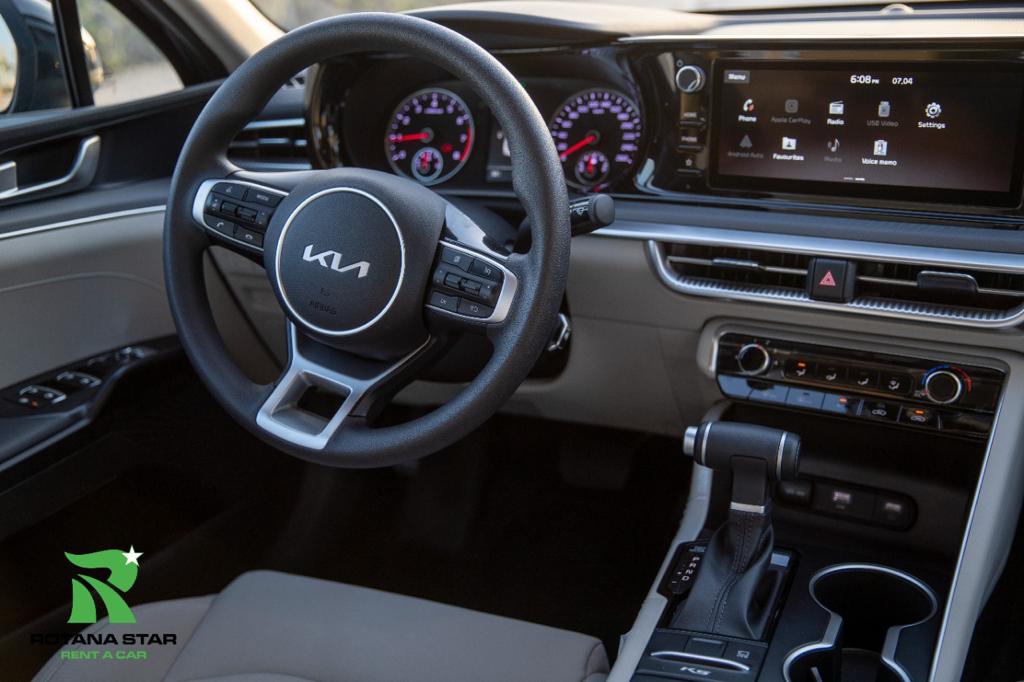 Rent Kia K5 BLACK 2023 in Dubai , UAE 