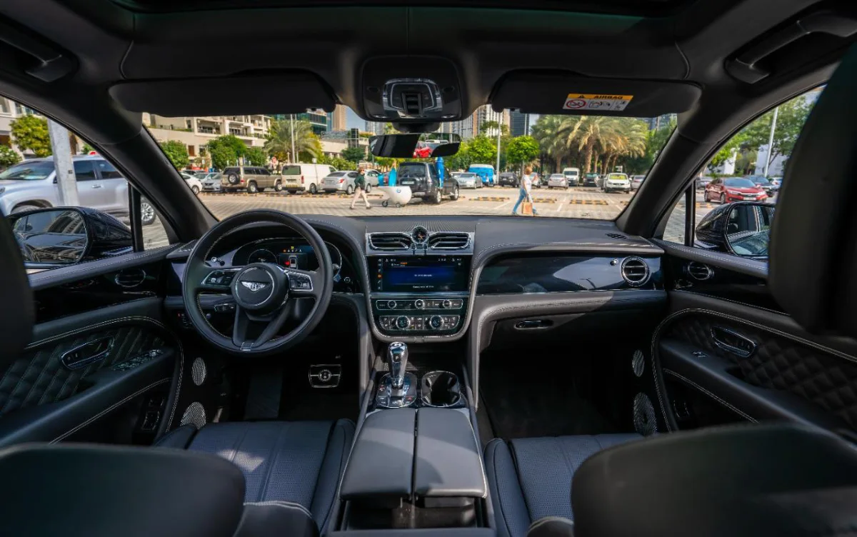 Rent Bentley Ram trx BLACK 2023 in Dubai , UAE 