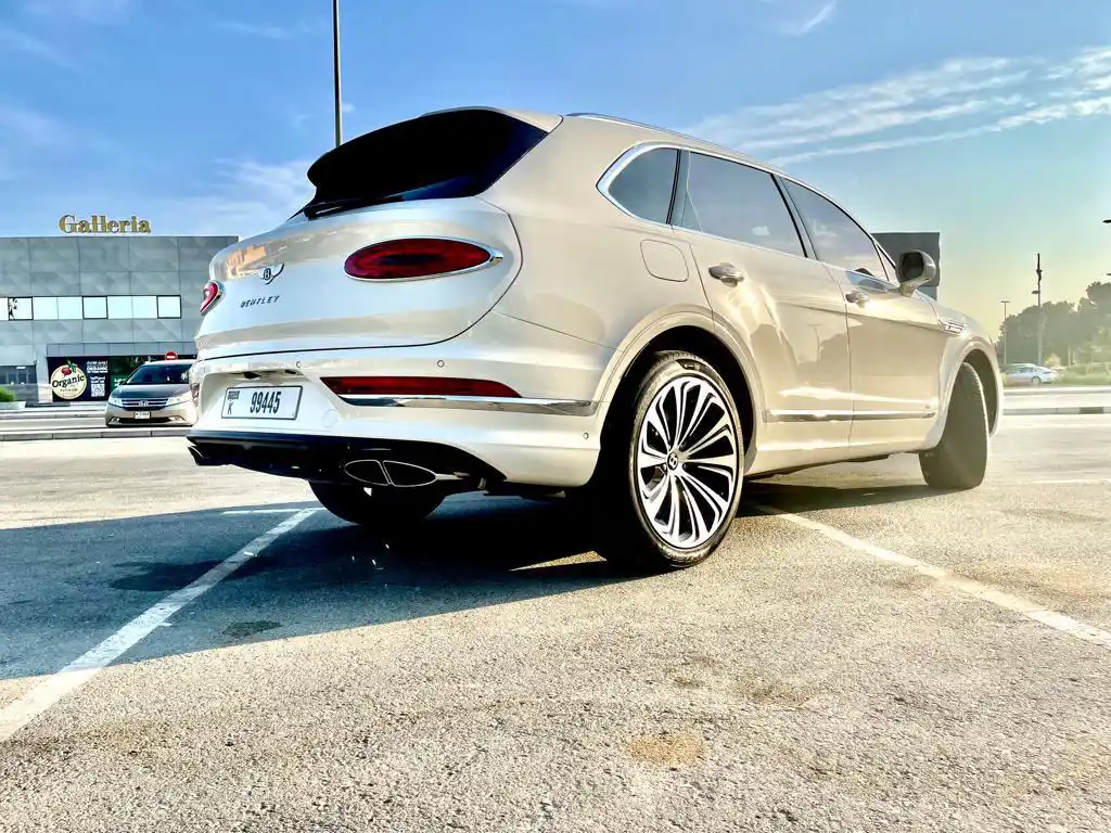 Rent Bentley Ram trx WHITE 2023 in Dubai , UAE 