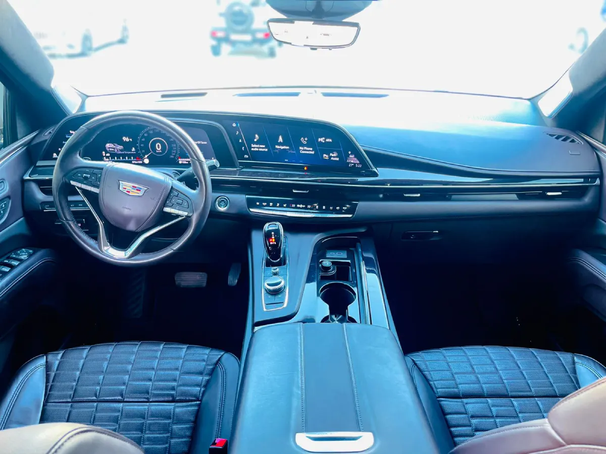 Rent Cadillac Escalade BEIGE 2023 in Dubai , UAE 
