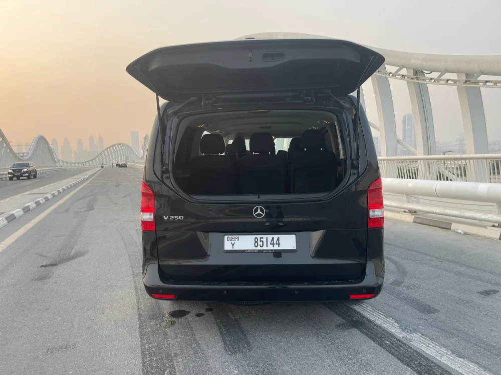 Rent Mercedes-Benz V-class BLACK 2021 in Dubai , UAE 