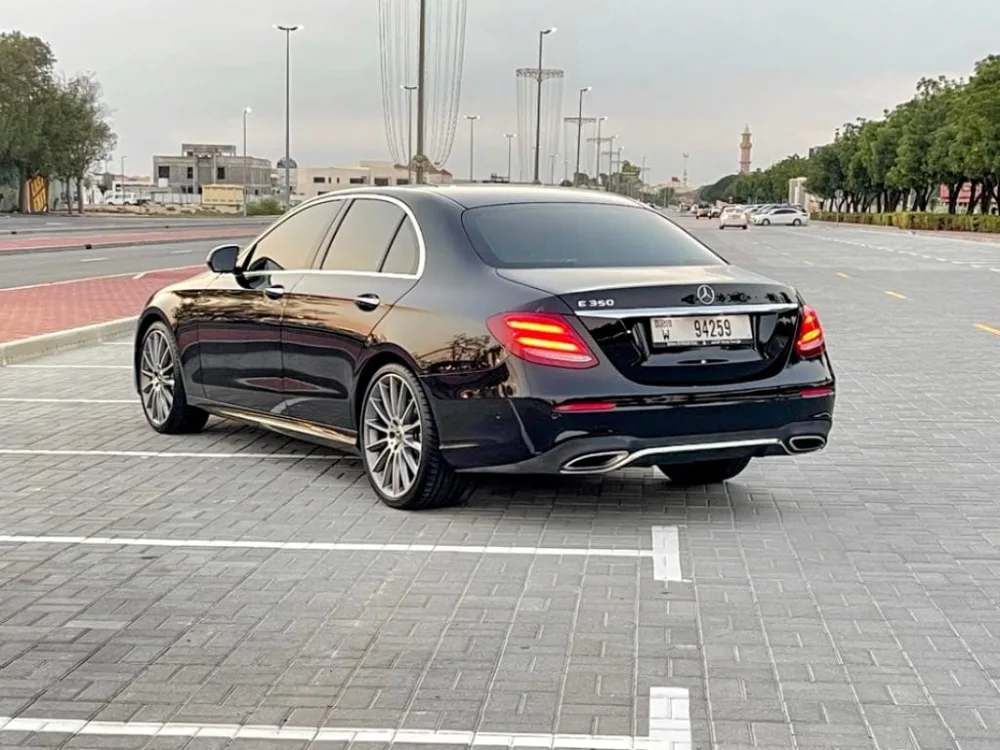 Rent Mercedes-Benz E-class BLACK 2020 in Dubai , UAE 