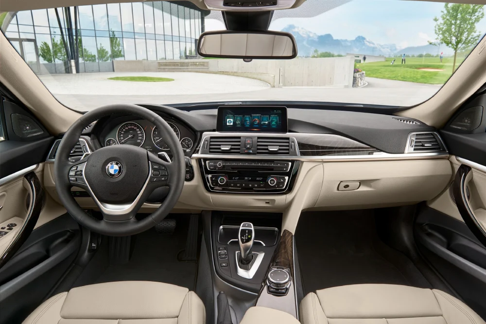 Rent Bmw Series 3 RED  in Dubai , UAE 