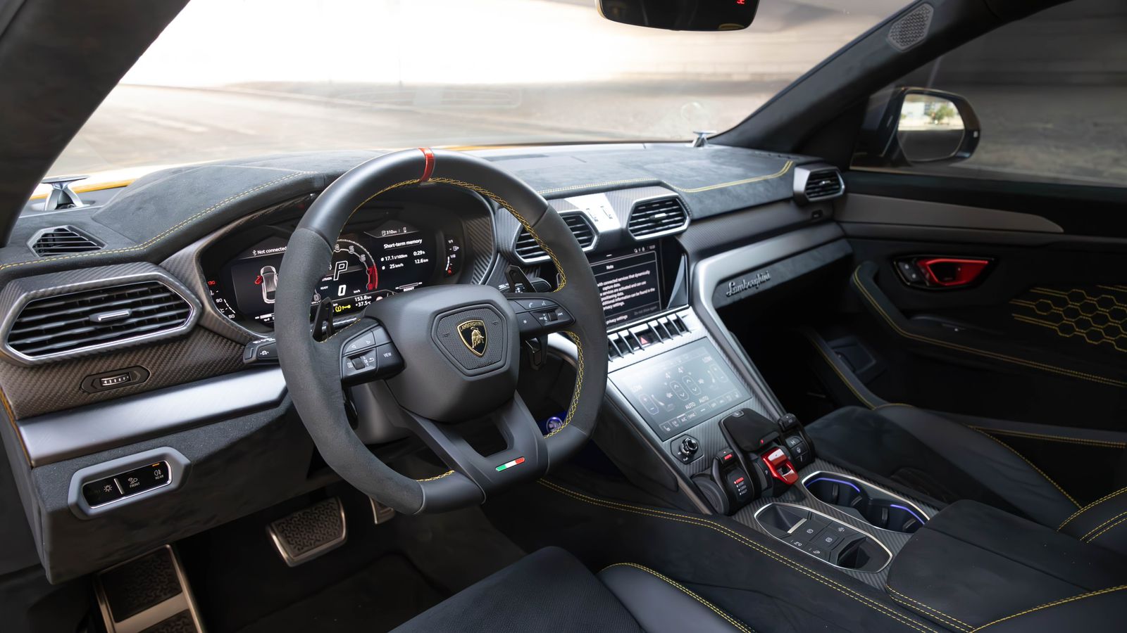 Rent Lamborghini Urus ORANGE 2023 in Dubai , UAE 