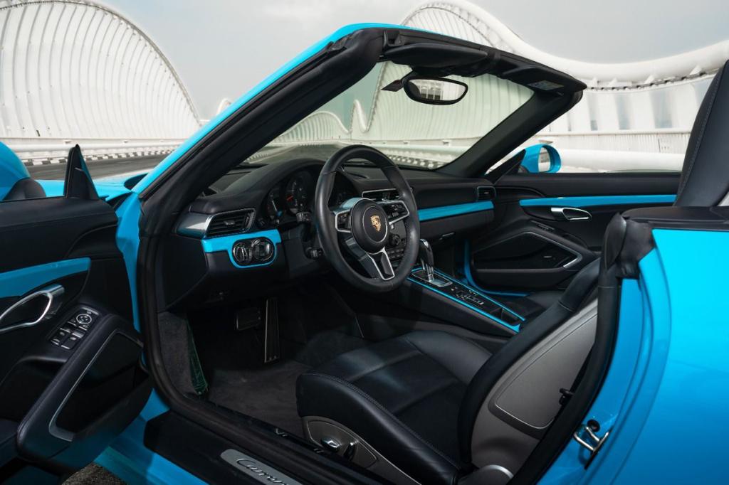 Rent Porsche Carrera BLUE 2022 in Dubai , UAE 