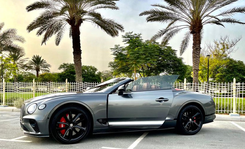 Rent Bentley Continental GREY 2022 in Dubai , UAE 
