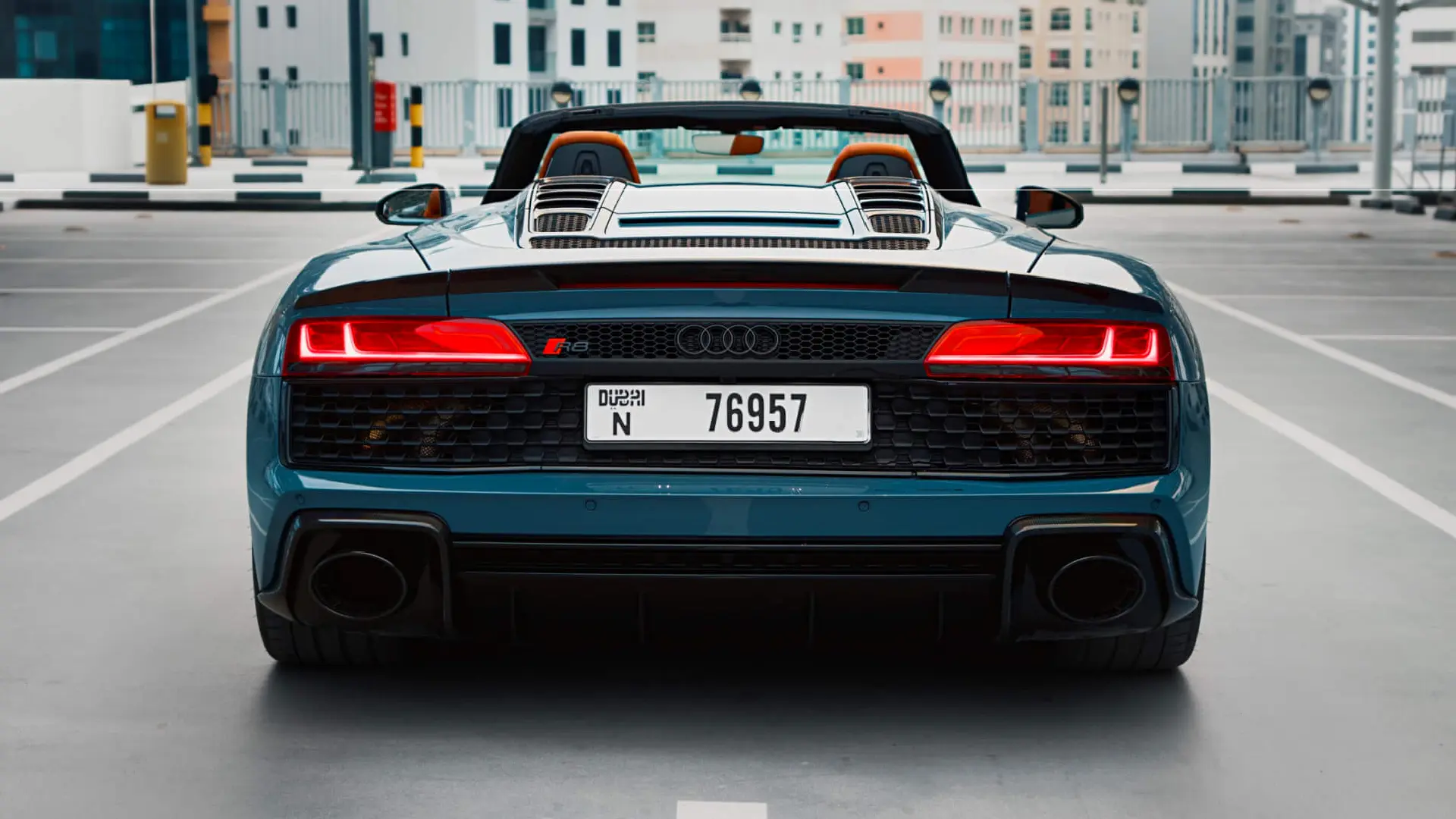 Rent Audi R8 BLUE 2024 in Dubai , UAE 