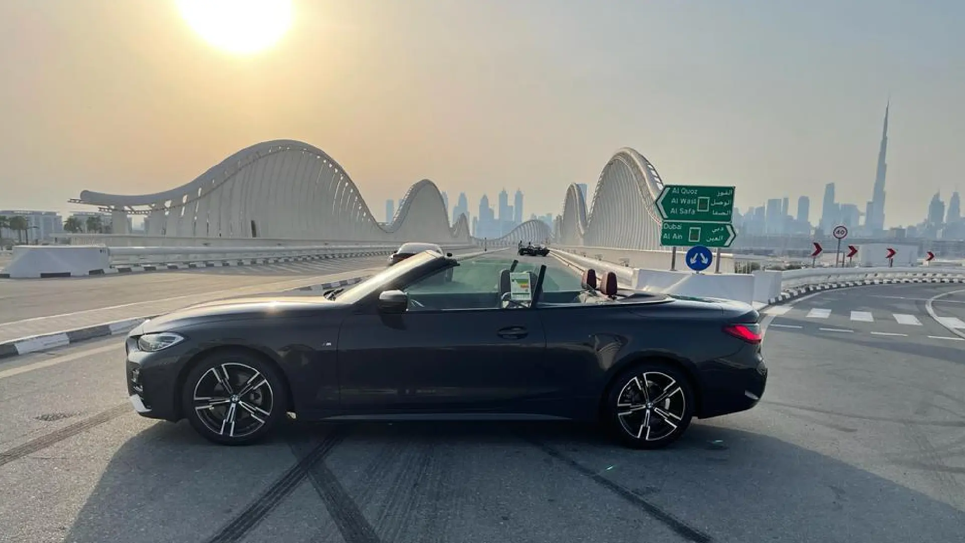 Rent Bmw Series 4 GREY 2024 in Dubai , UAE 