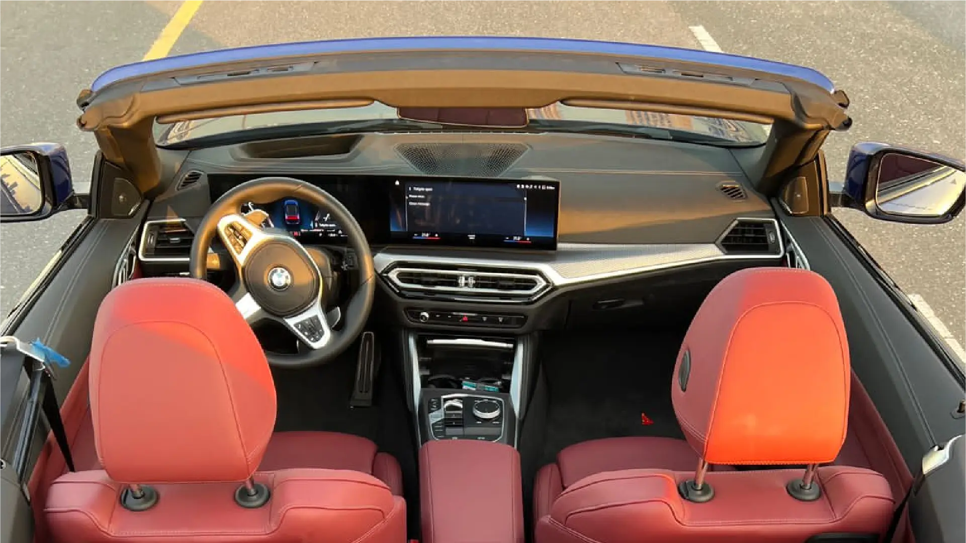 Rent Bmw Series 4 BLUE 2024 in Dubai , UAE 