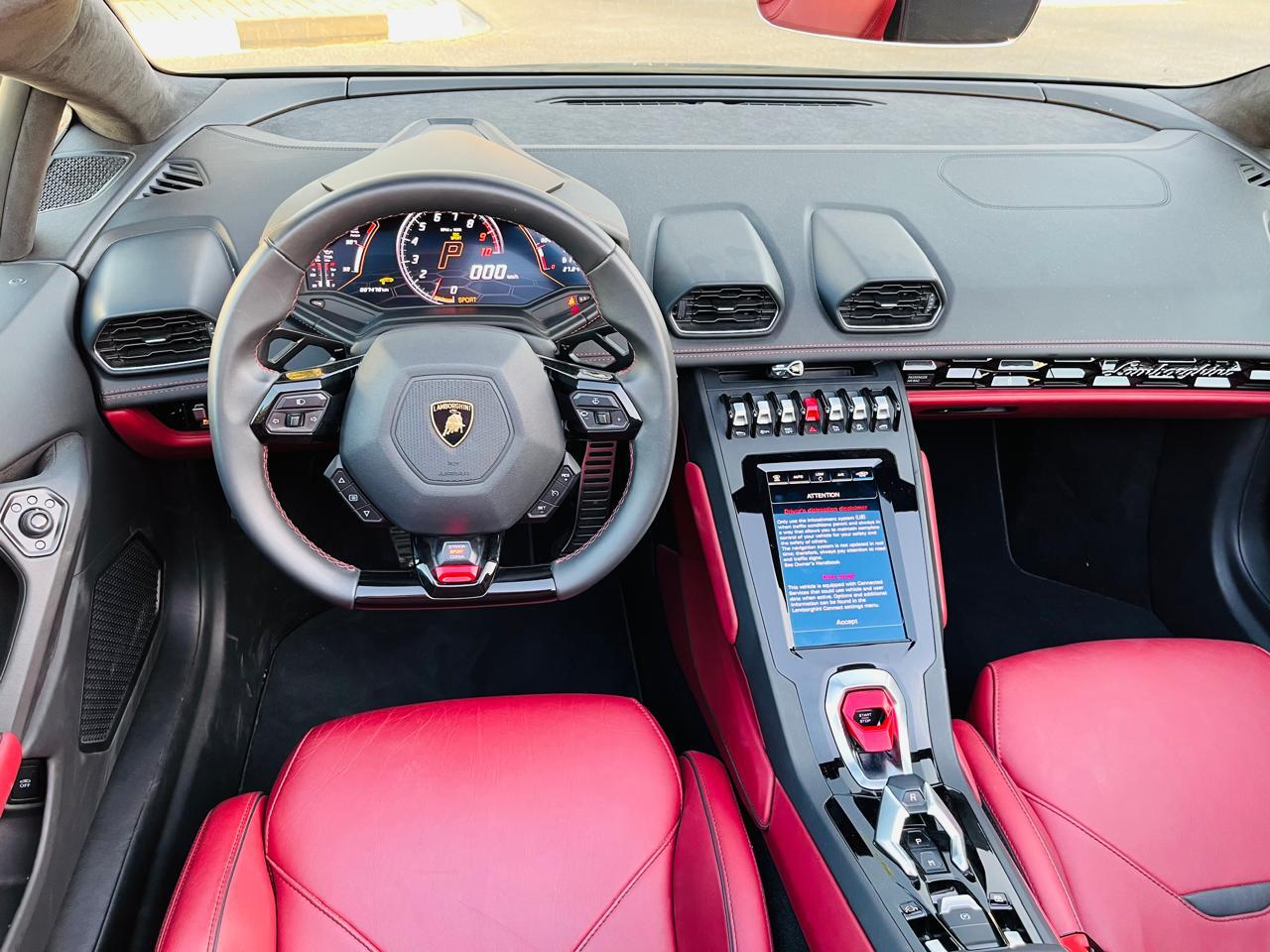 Rent Lamborghini Huracan BLACK 2023 in Dubai , UAE 