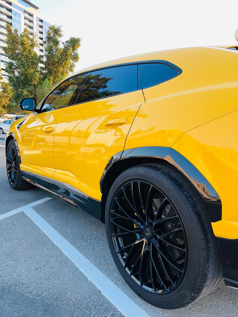 Rent Lamborghini Urus YELLOW 2023 in Dubai , UAE 