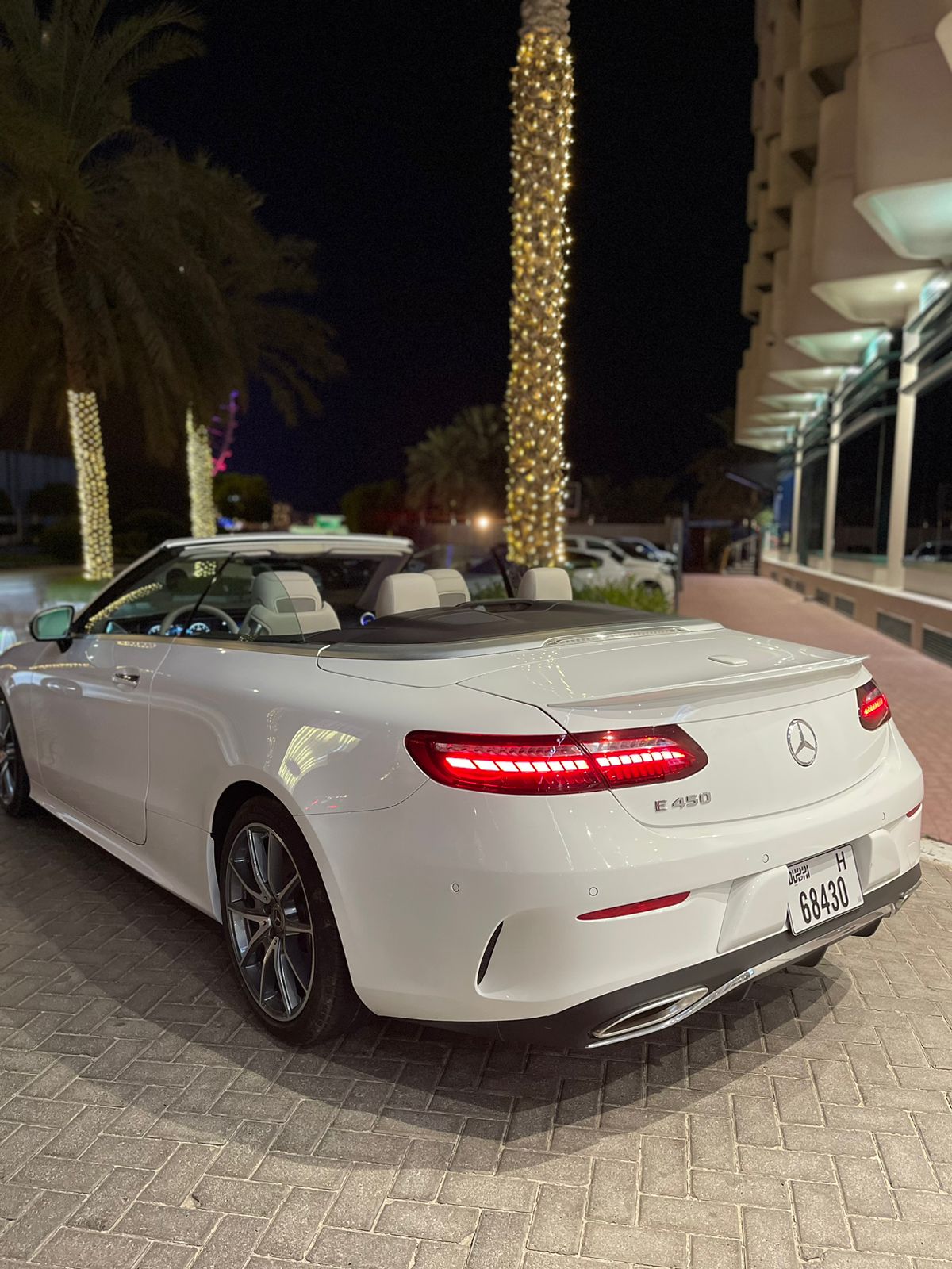 Rent Mercedes-Benz E-class WHITE 2020 in Dubai , UAE 