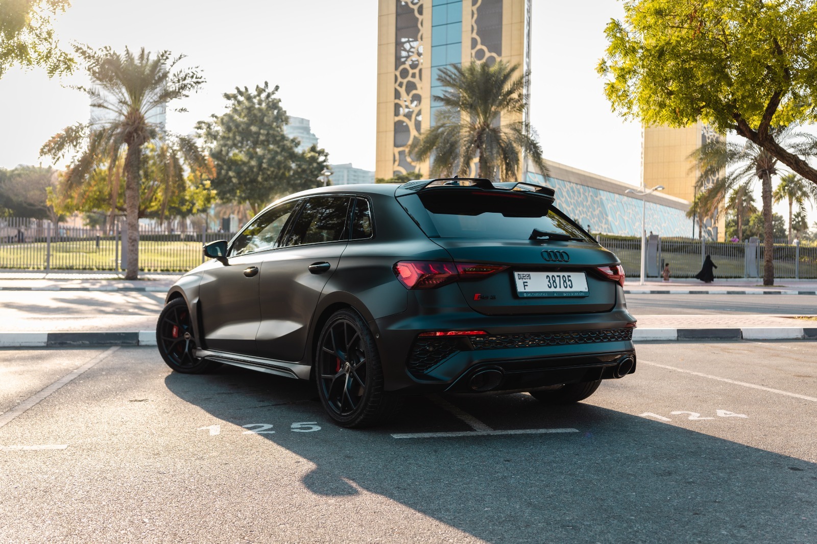 Rent Audi Rs3 BLACK 2023 in Dubai , UAE 