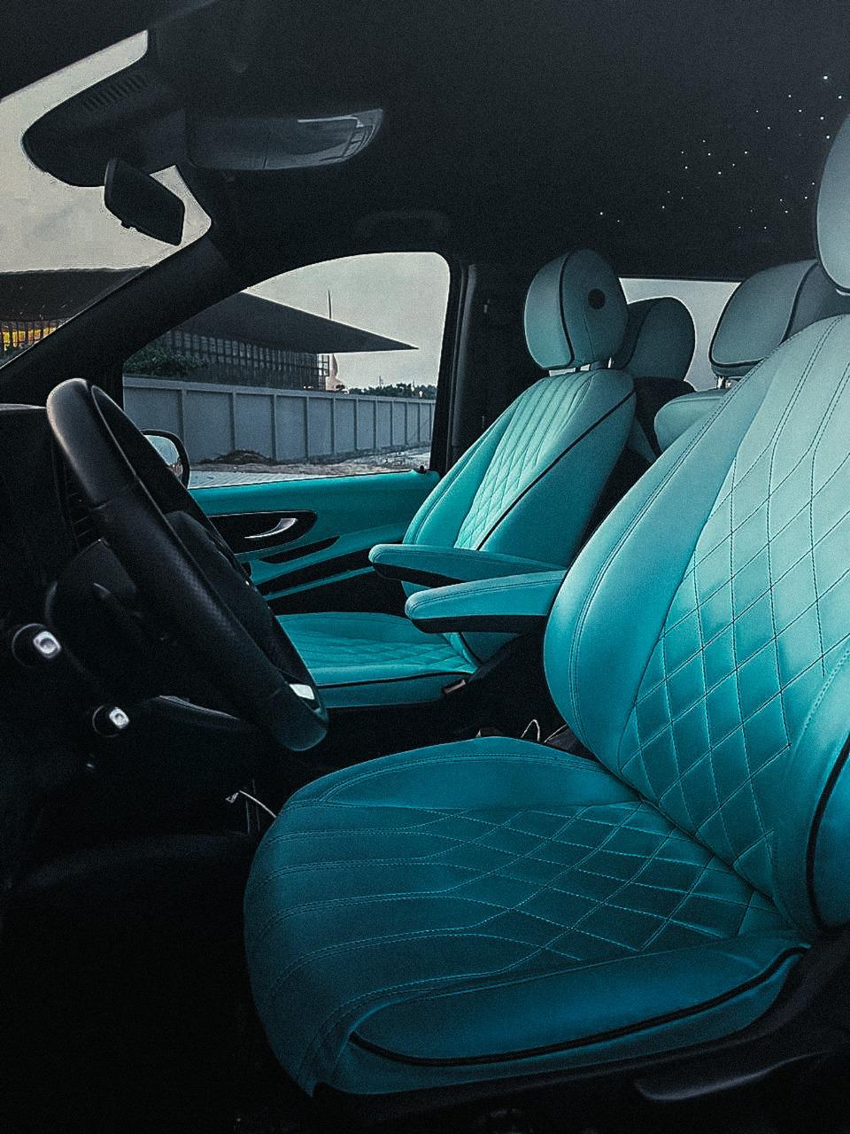 Rent Mercedes-Benz V-class BLACK 2023 in Dubai , UAE 