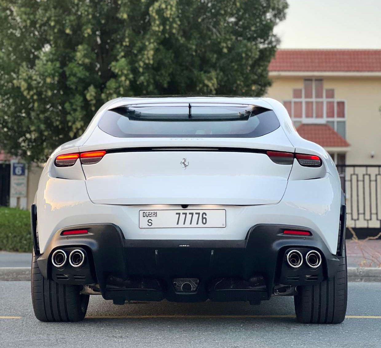 Rent Ferrari Purosangue WHITE 2024 in Dubai , UAE 