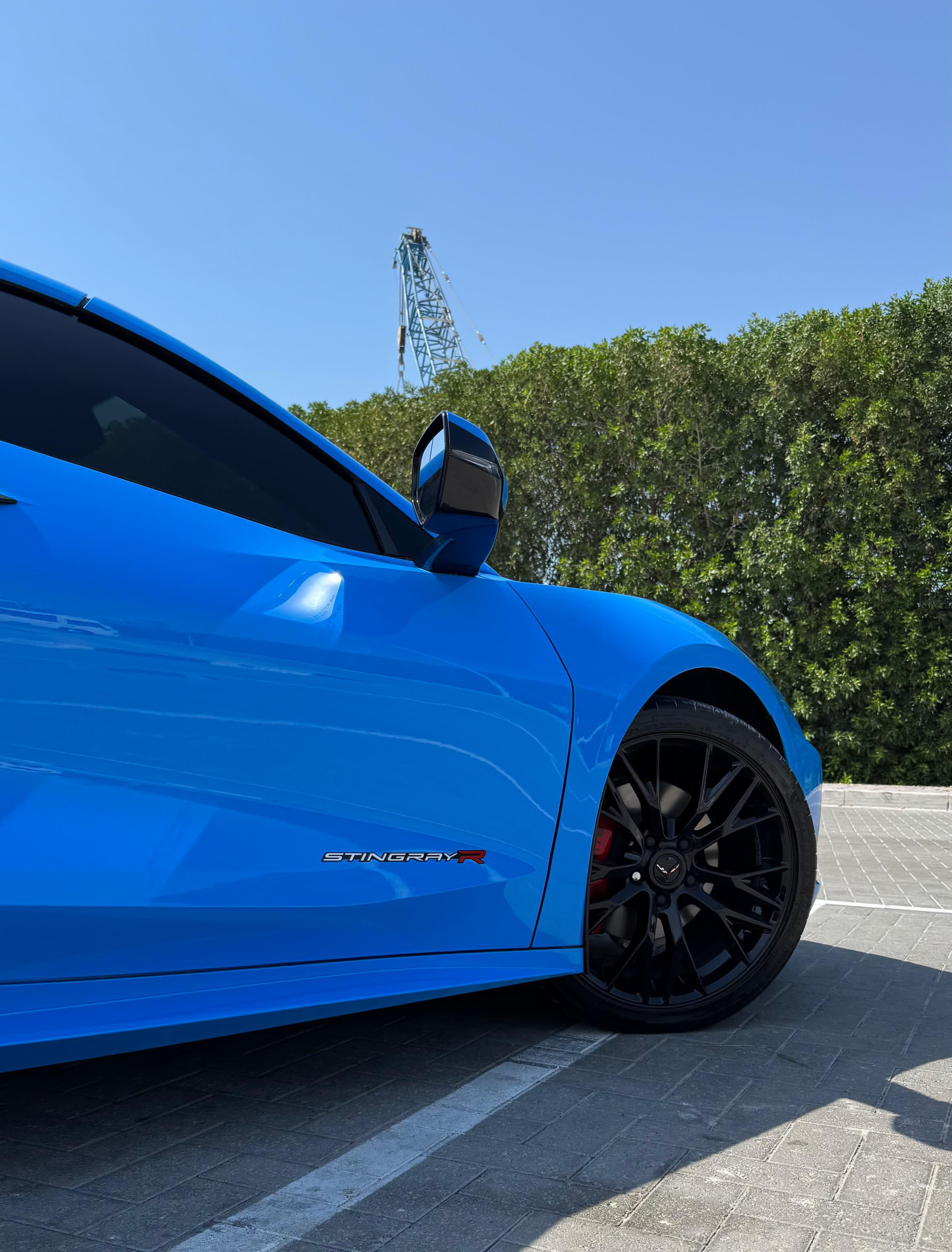 Rent Chevrolet Corvette BLUE 2023 in Dubai , UAE 