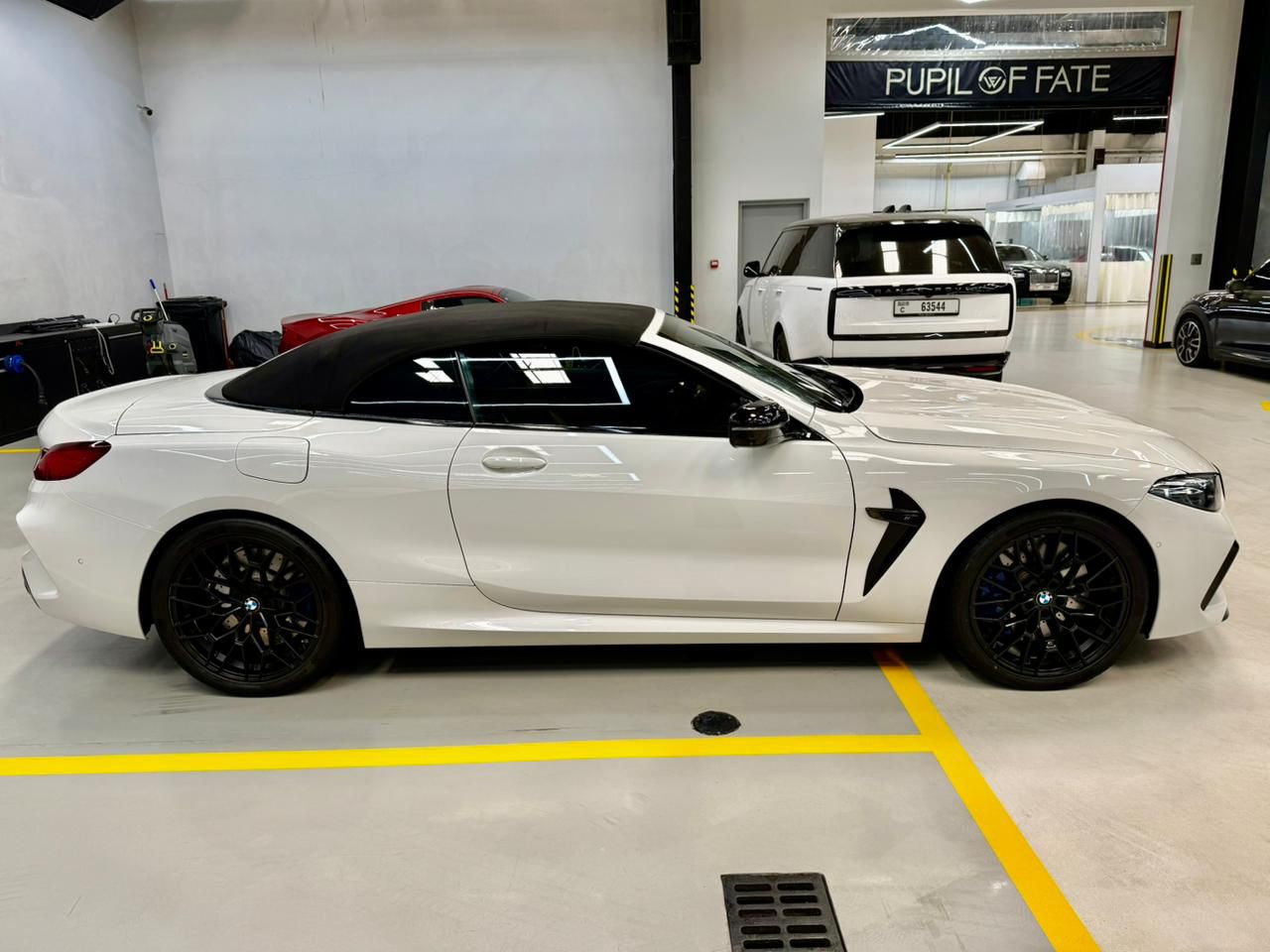 Rent Bmw Series 8 WHITE 2023 in Dubai , UAE 