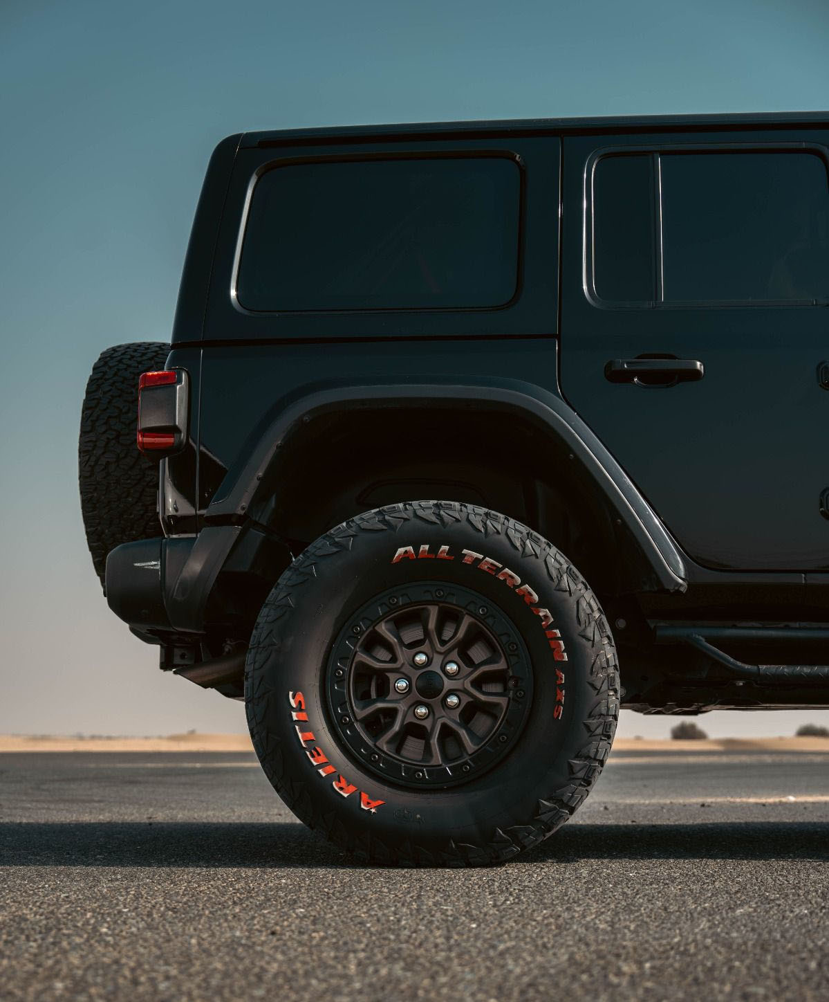 Rent Jeep Wrangler BLACK 2023 in Dubai , UAE 