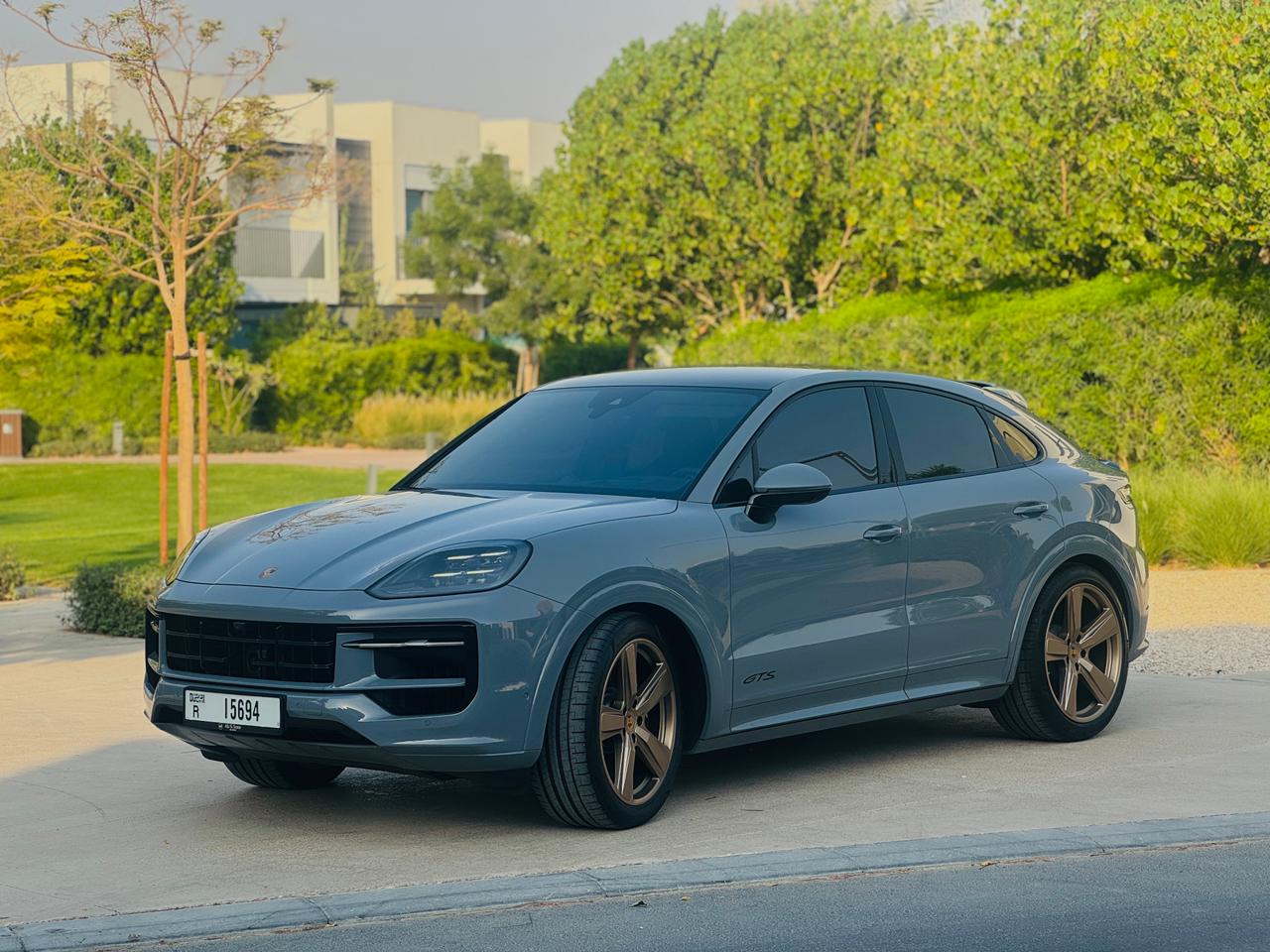 Rent Porsche Cayenne Nardo Grey 2025 in Dubai , UAE 