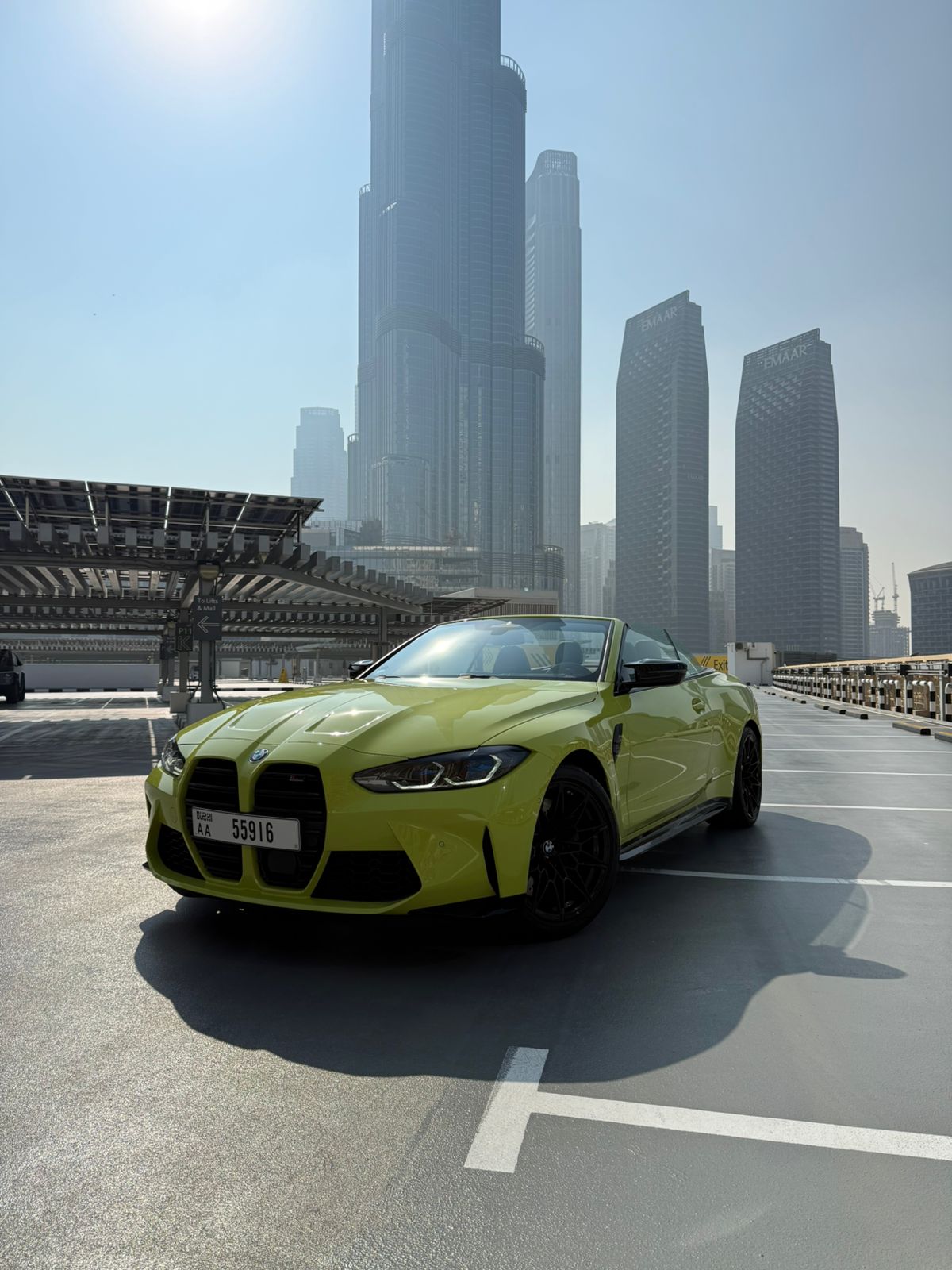 Rent Bmw Series m YELLOW 2025 in Dubai , UAE 