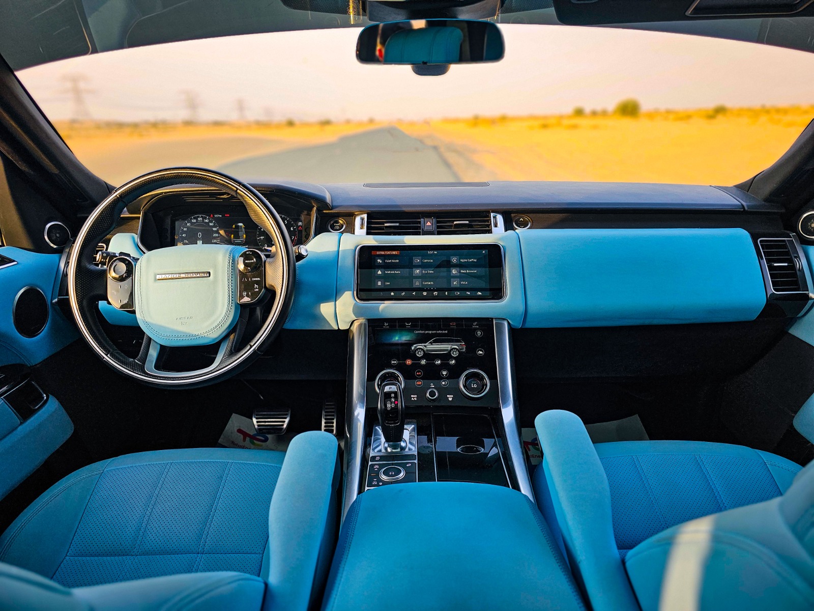 Rent Sport BLUE 2022 with chauffeur in Dubai , UAE 