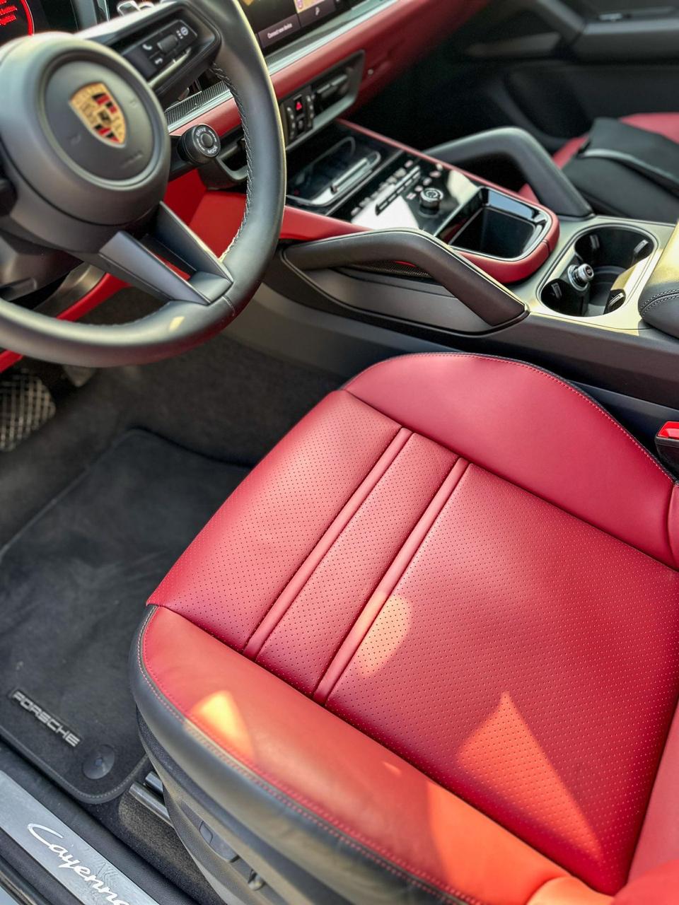 Rent Cayenne GREY 2024 with chauffeur in Dubai , UAE 