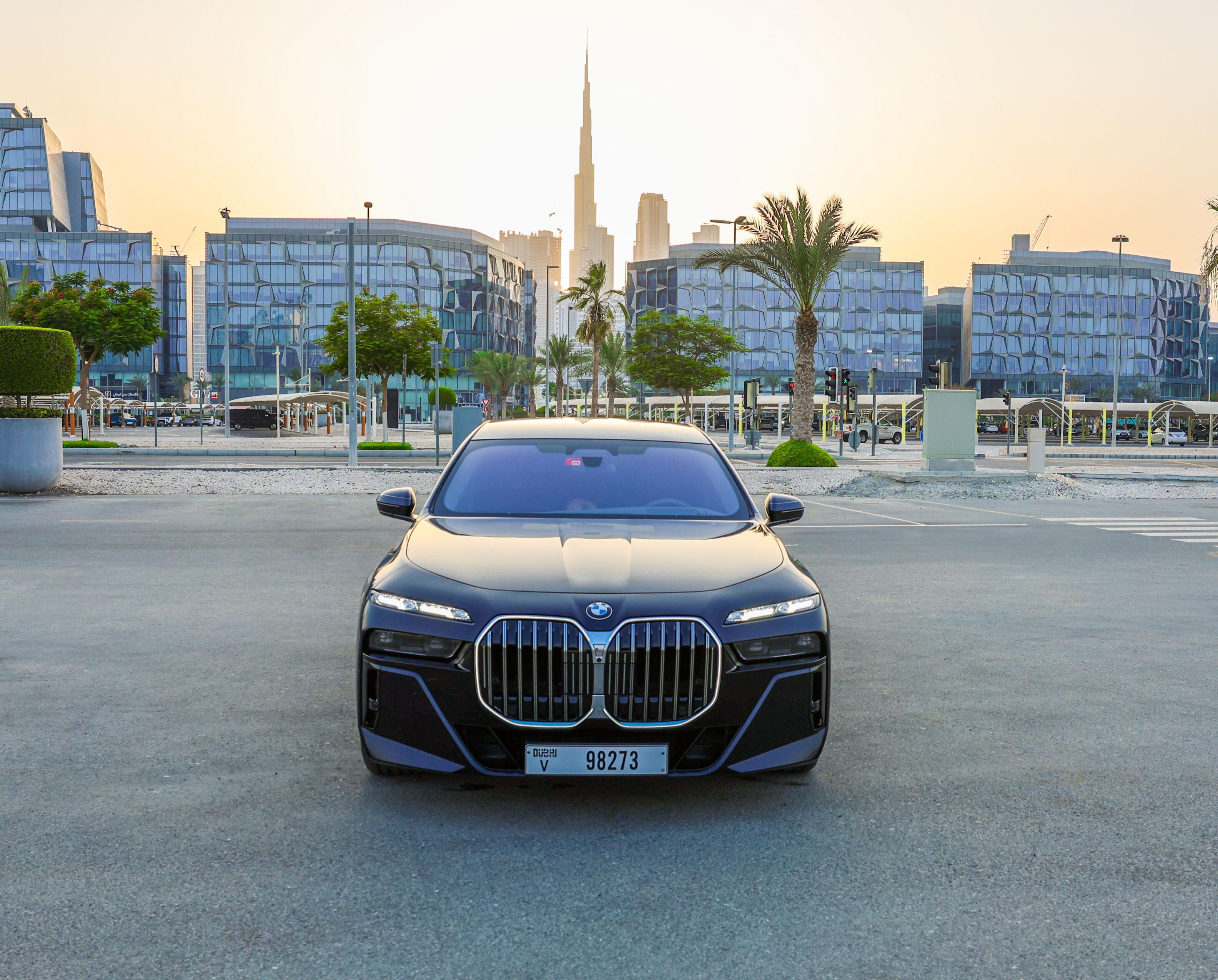 Rent Bmw Series 7 BLACK 2023 in Dubai , UAE 
