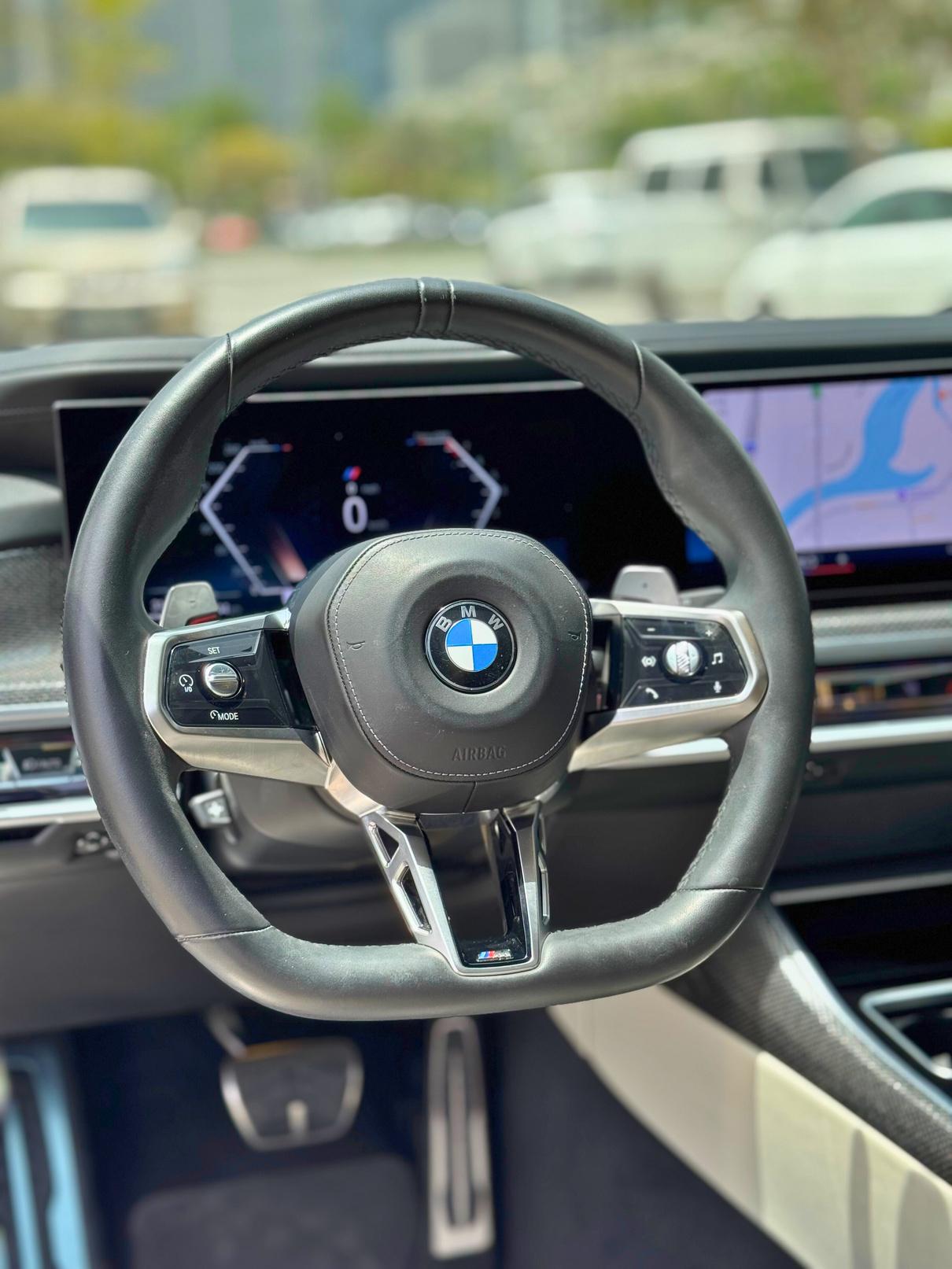 Rent Bmw Series 7 Nardo Grey 2023 in Dubai , UAE 