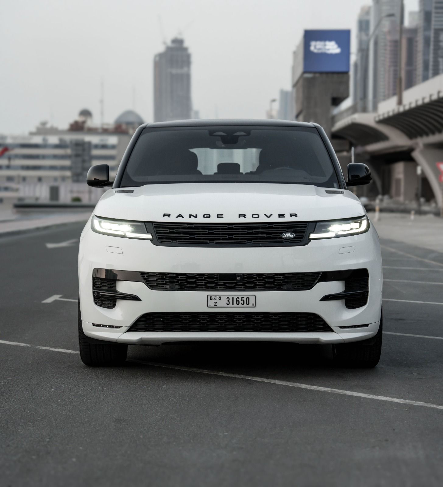 Rent Range-Rover Sport WHITE 2024 in Dubai , UAE 