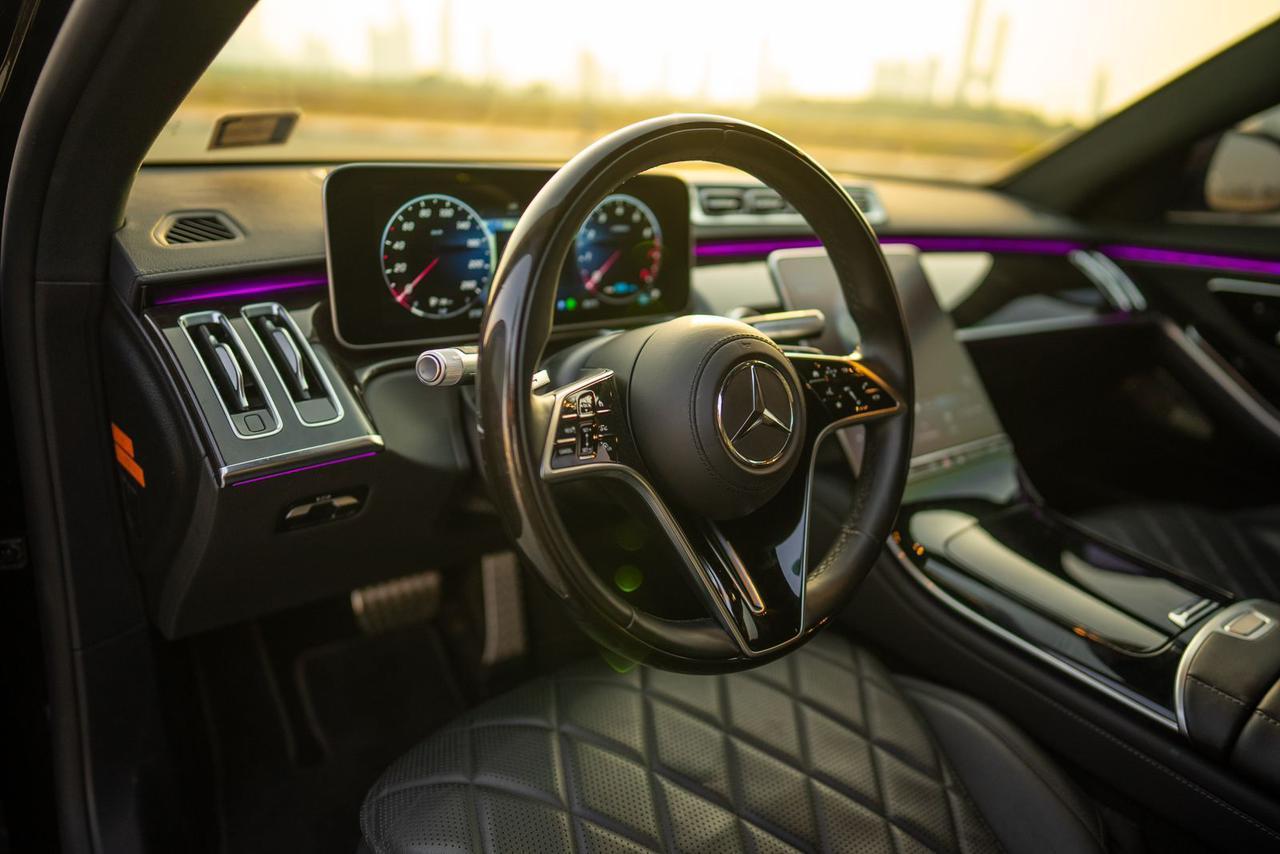 Rent Mercedes-Benz S-class BLACK 2021 in Dubai , UAE 