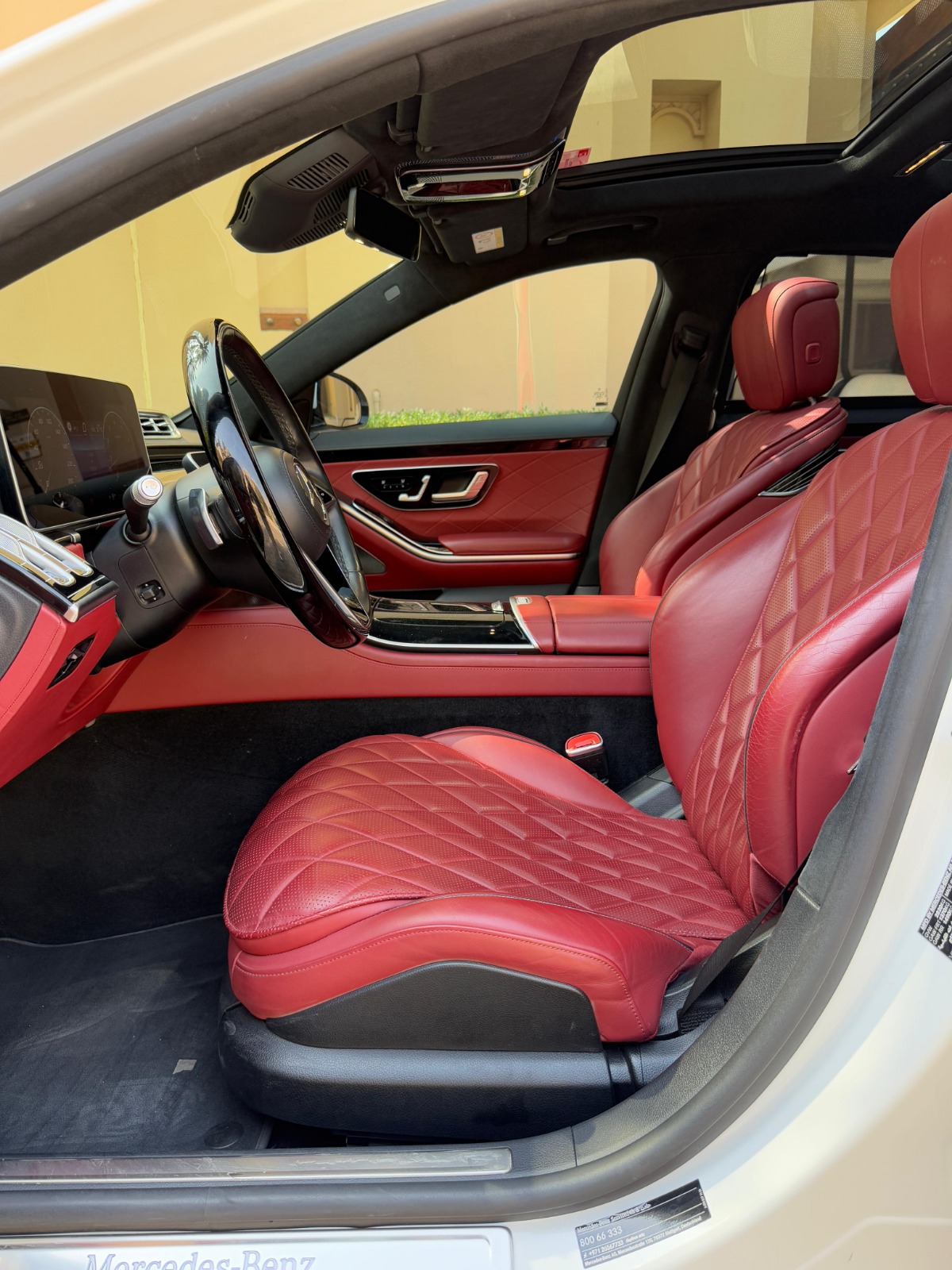 Rent Mercedes-Benz S-class WHITE 2022 in Dubai , UAE 