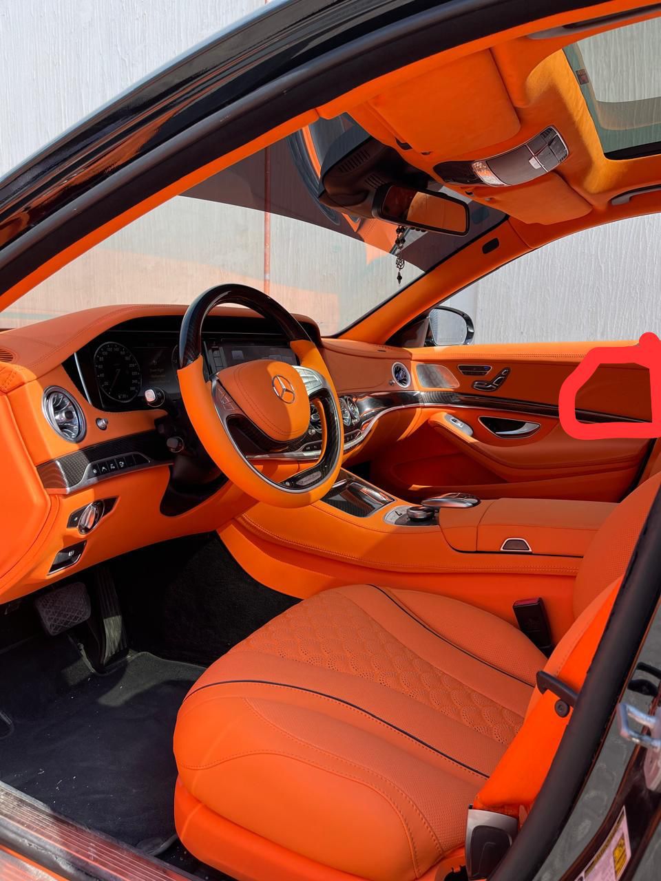 Rent Mercedes-Benz S-class WHITE 2020 in Dubai , UAE 