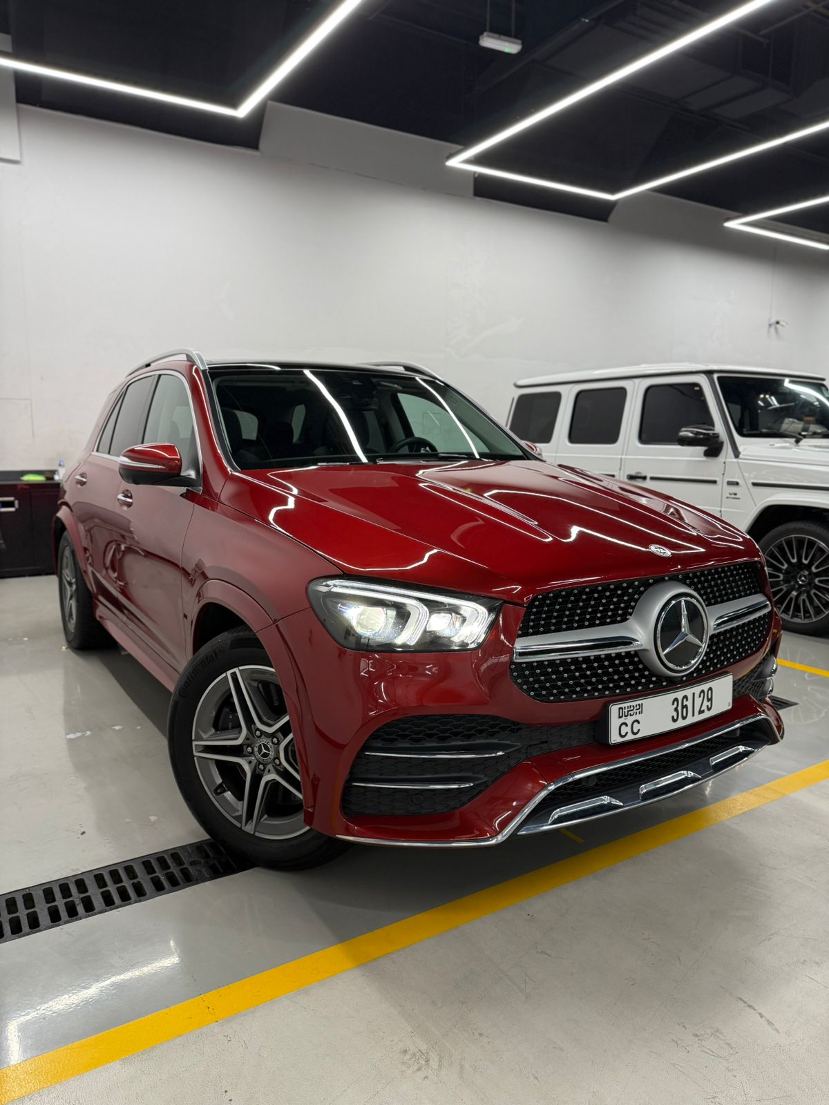 Rent Mercedes-Benz Gle RED 2024 in Dubai , UAE 