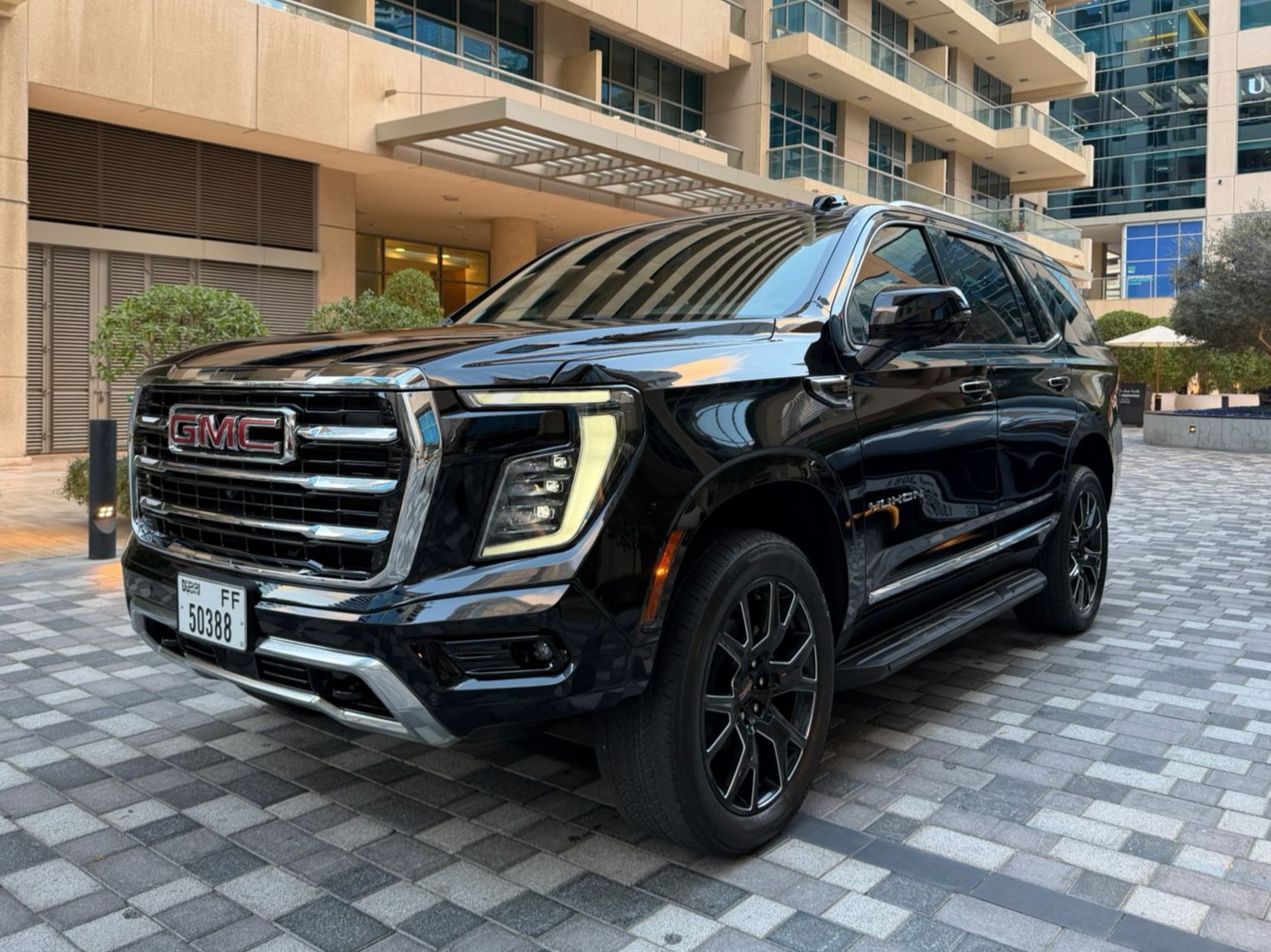 Rent GMC Yukon BLACK 2026 in Dubai , UAE 