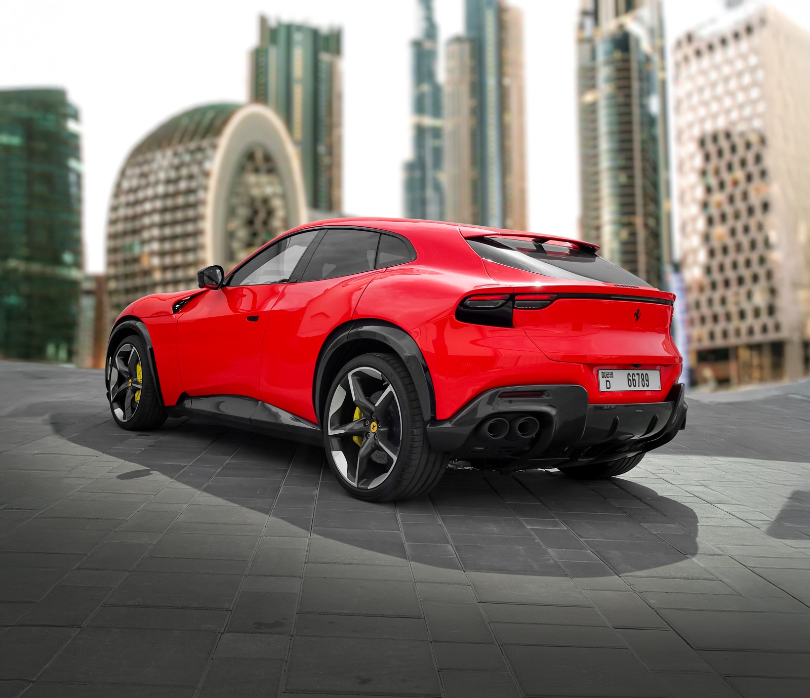 Rent Ferrari Purosangue RED 2025 in Dubai , UAE 