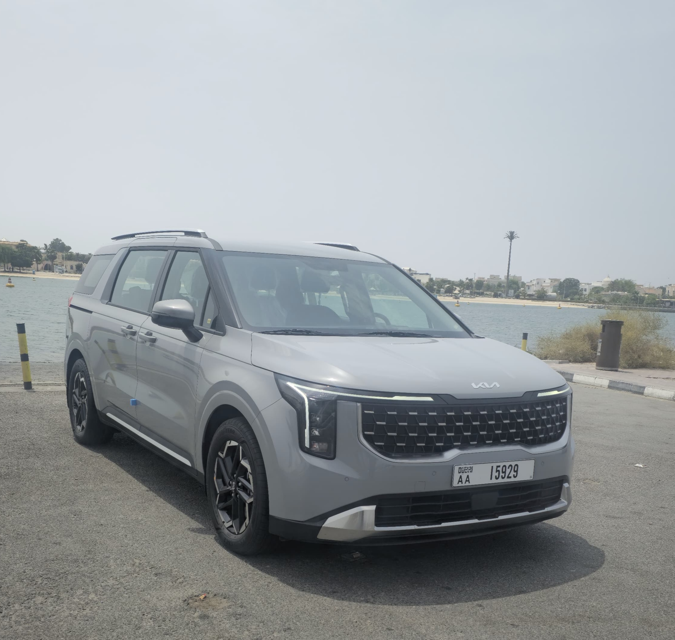 Rent Kia Carnival GREY 2025 in Dubai , UAE 